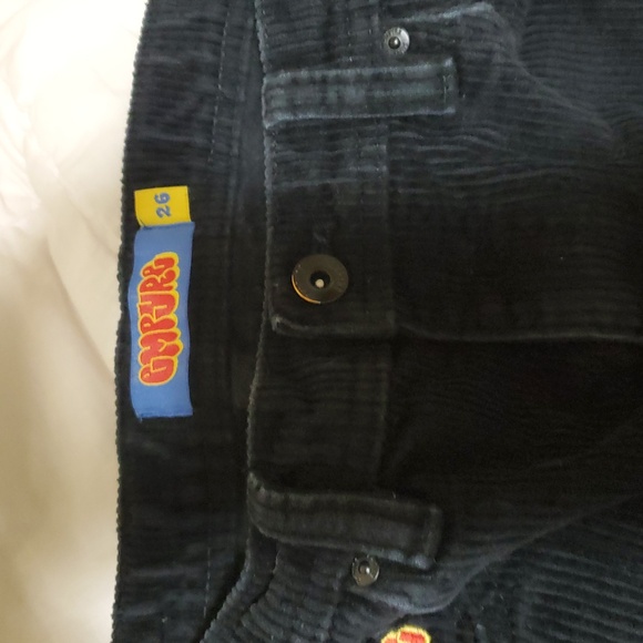 Empyre Kids Casual Black Bottoms Size 26 Corduroy - Picture 3 of 4